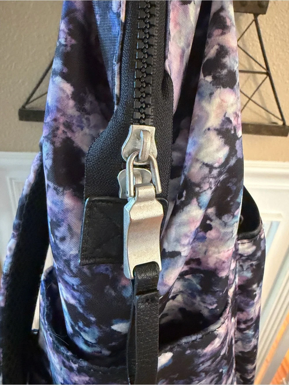 Baggillini  Legacy Horizon Water Colors Purple and Pink Laptop Travel Backpack